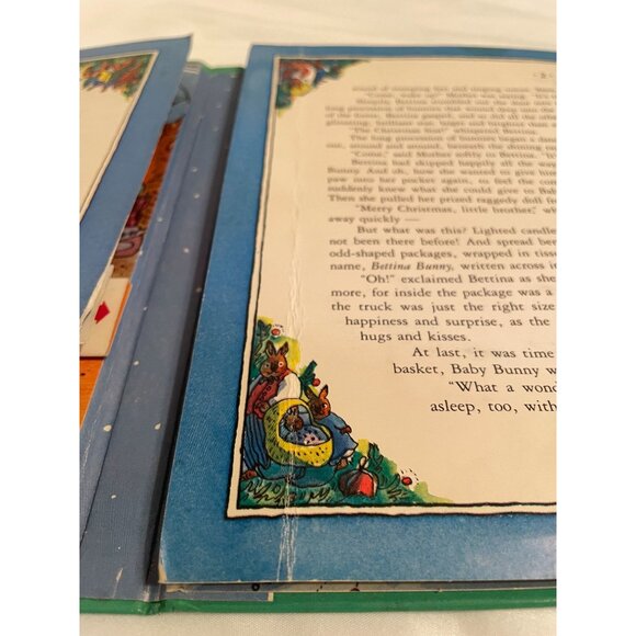 Vintage - The Bunnies' Christmas Eve A Peek-Through Pop-Up Book - Picture 8 of 10